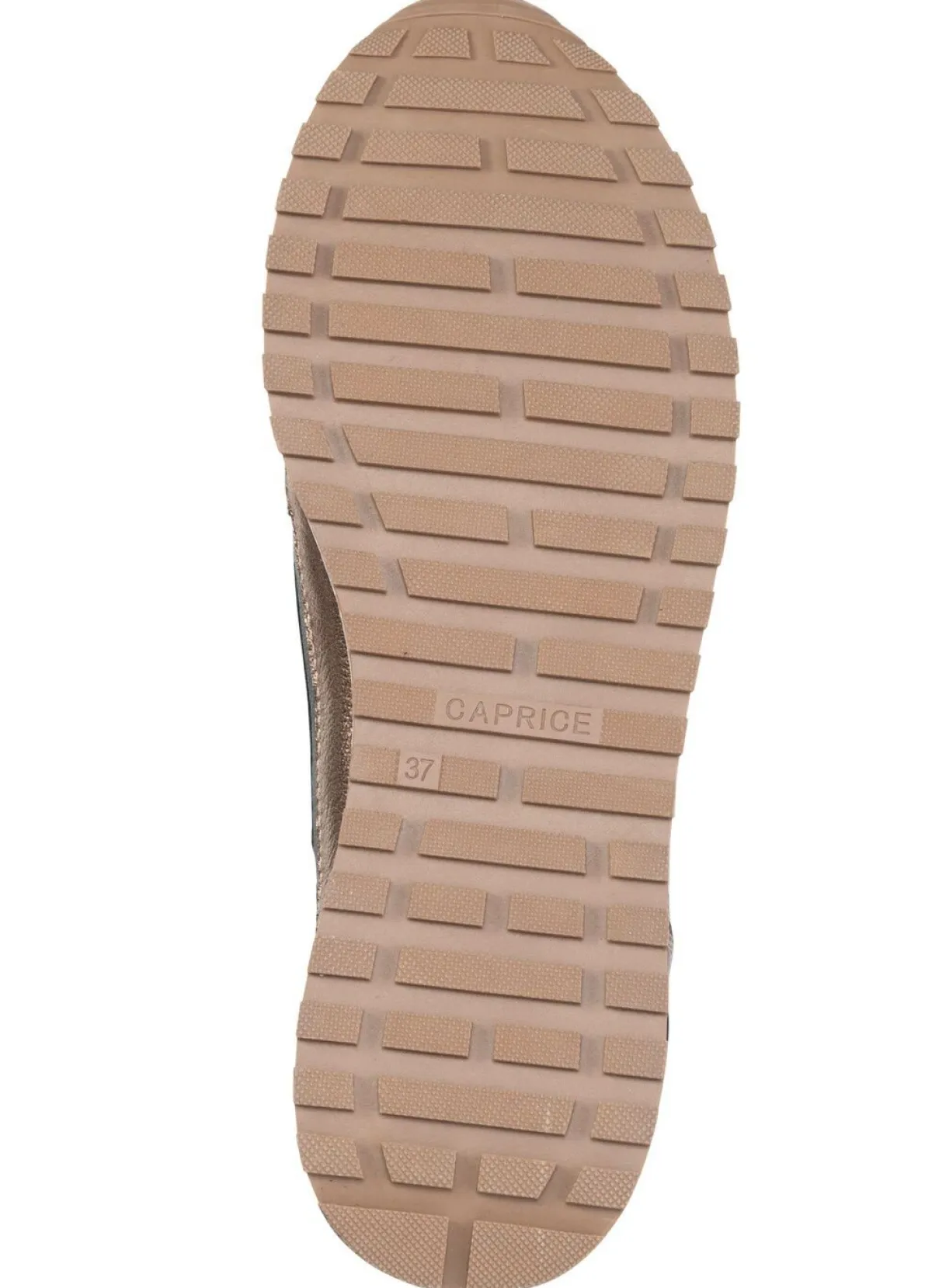 Online CAPRICE , trendige Damen-Sneaker, Weite G, mit herausnehmbarem Lederfußbett SCHWARZ-BRONZE