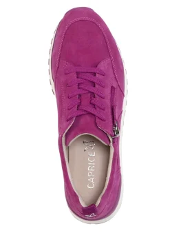 Clearance BADER Caprice, trendige Damen-Sneaker, Weite G, mit herausnehmbarem Fußbett PINK