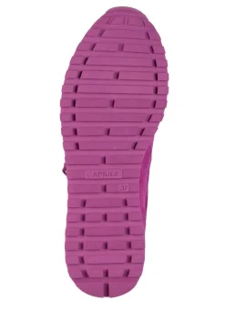 Clearance BADER Caprice, trendige Damen-Sneaker, Weite G, mit herausnehmbarem Fußbett PINK