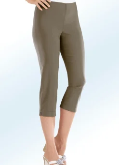 Best KLAUS MODELLE MADE IN GERMANY Caprihose in 14 Farben TAUPE