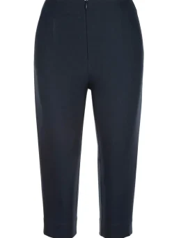 Outlet BADER Caprihose mit komfortablem Dehnbund MARINE