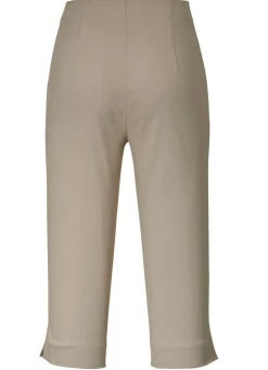 Discount BADER Caprihose mit komfortablem Dehnbund TAUPE