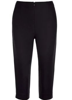 Discount BADER Caprihose mit komfortablem Dehnbund SCHWARZ