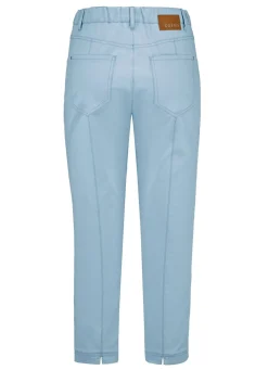 BADER Caprihose in 4-Pocket-Form HELLBLAU