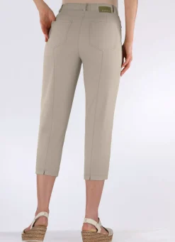 Online BADER Caprihose in 4-Pocket-Form SAND
