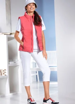 Discount BADER Caprihose in 4-Pocket-Form WEISS