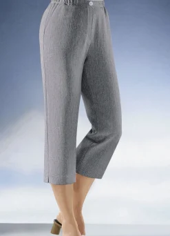 Best BADER Caprihose mit Tresortasche hellgrau mel.