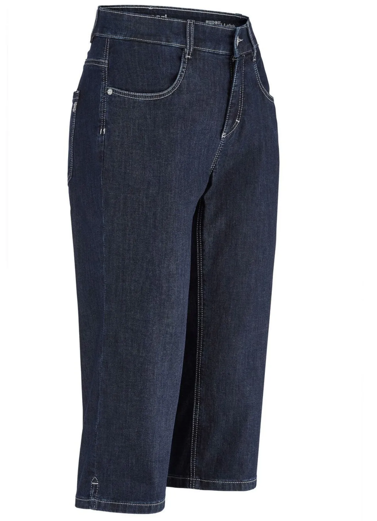 Best BADER Capri-Jeans DUNKELBLAU