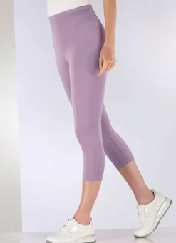 Clearance KLAUS MODELLE MADE IN GERMANY Capri-Leggings ROSENHOLZ