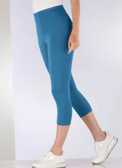 Online KLAUS MODELLE MADE IN GERMANY Capri-Leggings JEANSBLAU