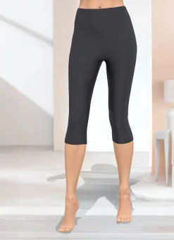 Discount KLAUS MODELLE MADE IN GERMANY Capri-Leggings in Schlupfform ANTHRAZIT