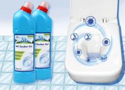 Discount BADER Captain Clean WC-Zaubergel 2tlg BLAU