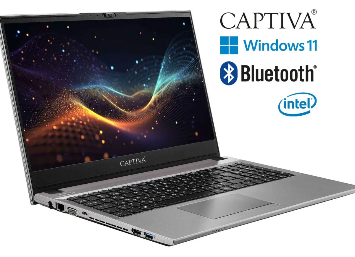 Outlet CAPTIVA Notebook I85-224 SILBER