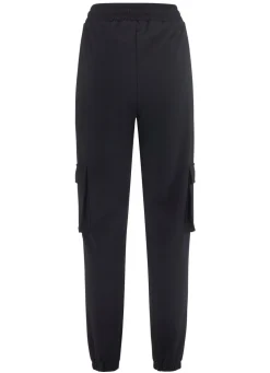 BADER Cargohose im Joggpant-Style SCHWARZ