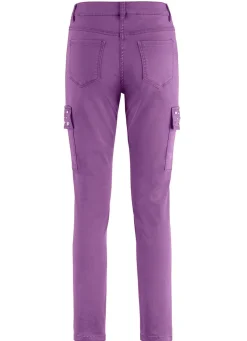 Discount BADER Cargohose in 5-Pocket-Form LAVENDEL