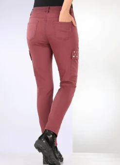 Best BADER Cargohose in 5-Pocket-Form ROSTROT
