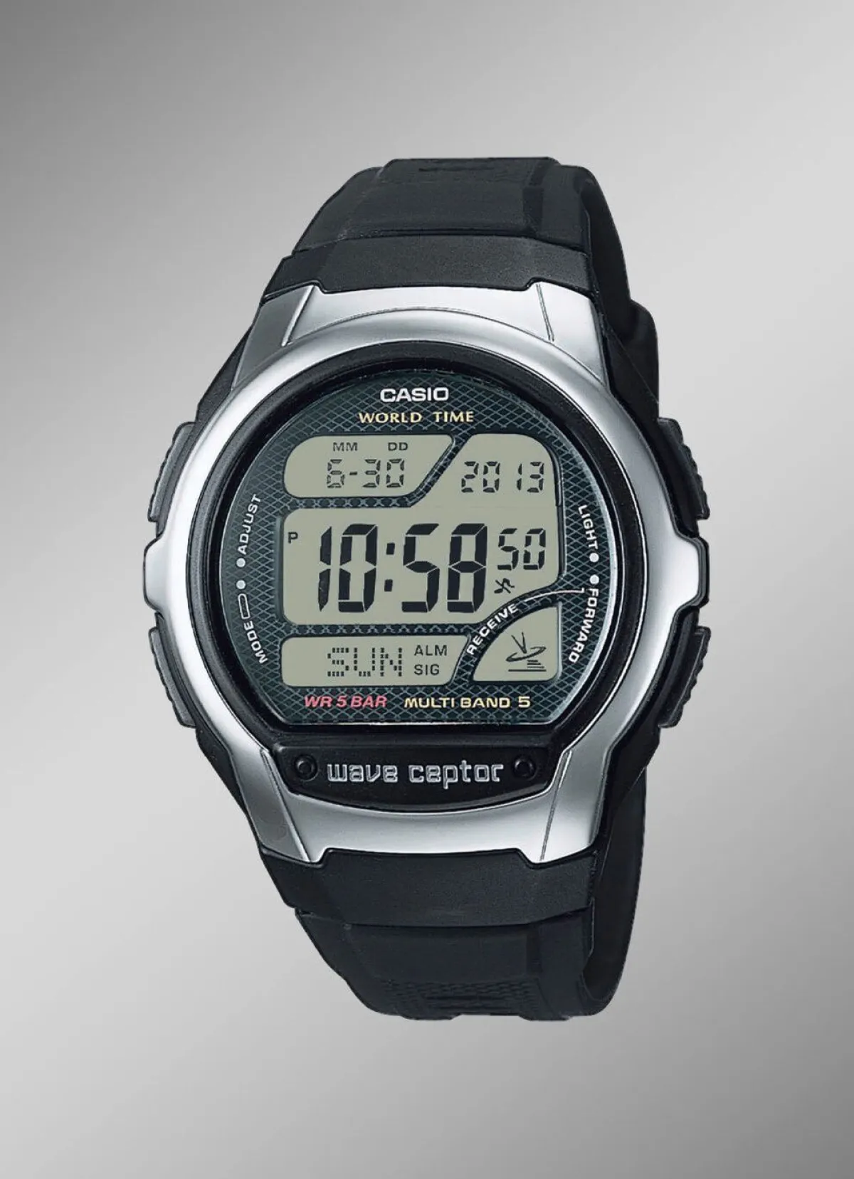 Discount CASIO Funk-Digital-Herrenuhr