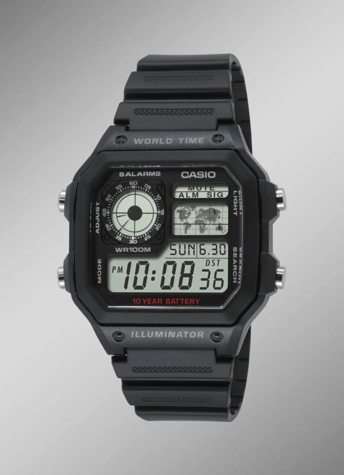 Outlet CASIO Illuminator Digital-Herrenuhr