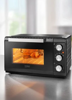 New CASO Backofen T020 – spart Zeit und Energie SCHWARZ