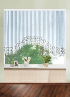 Clearance PLAUENER SPITZE C-Bogen-Store mit WEISS