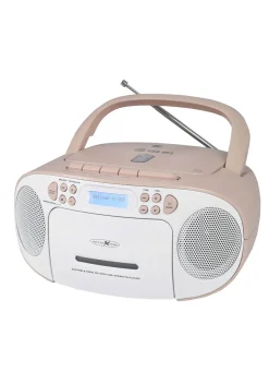 Online BADER CD-Boombox DAB+ WEISS-ROSA