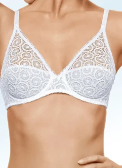 Online CHANTELLE Bügel-BH mit Stickereispitze im Vorderteil WEISS
