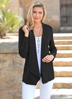 Hot BADER Chasuble mit Schalkragen SCHWARZ