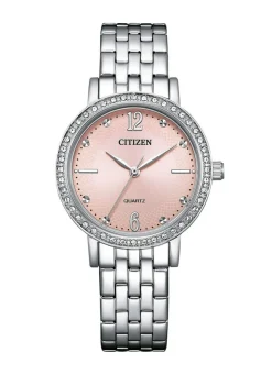Outlet CITIZEN Quartz-Damenuhr mit Edelstahlbandgehäuser