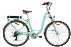 New BADER City-E-Bike mit Tiefeinstieg MINT