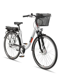 Best TELEFUNKEN City-E-Bike RC667 von WEISS