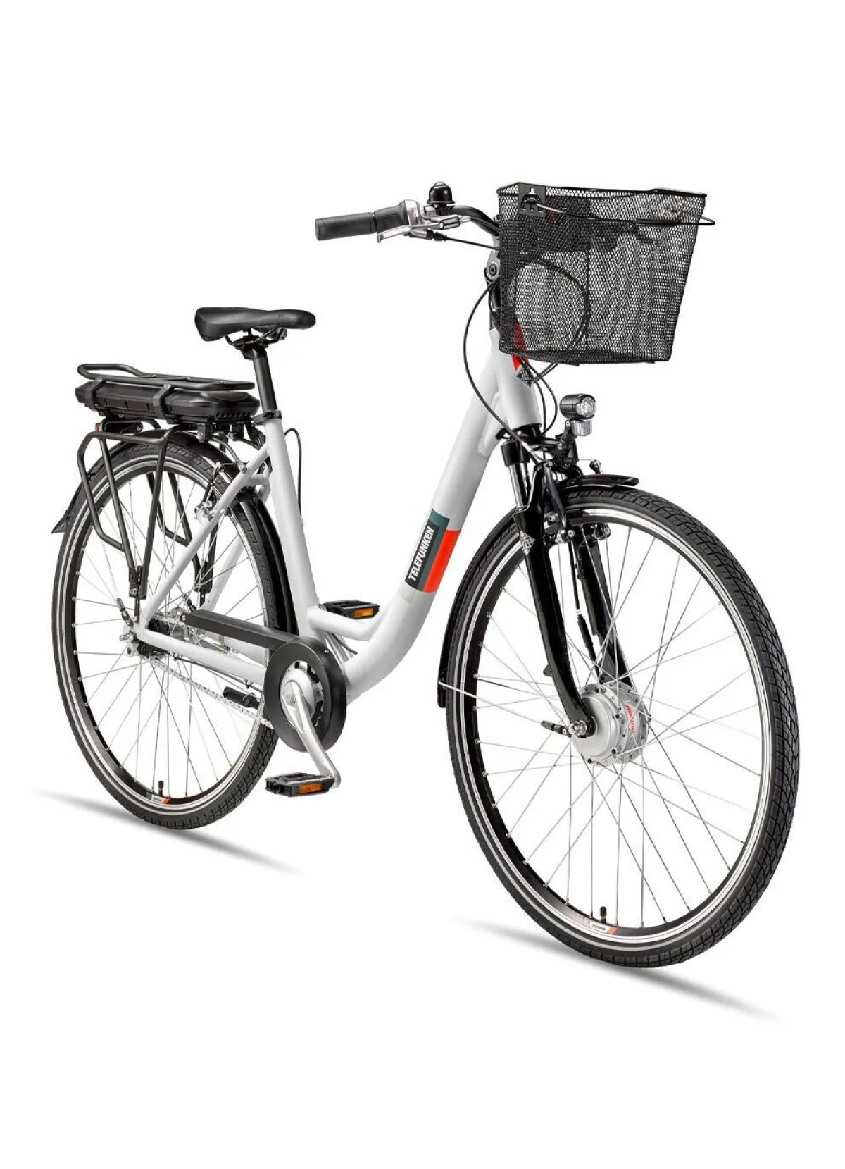 Best TELEFUNKEN City-E-Bike RC667 von WEISS