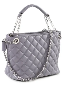 Best COLLEZIONE Alessandro, Tasche, Damen, mit abnehmbarem Umhängeriemen HELLGRAU