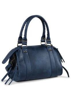 New COLLEZIONE Alessandro Tasche mit verspielten Verzierungen DUNKELBLAU
