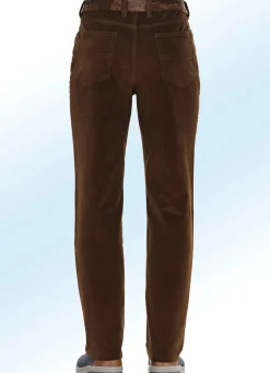 Outlet BADER Cordhose in 4 Farben DUNKELBRAUN