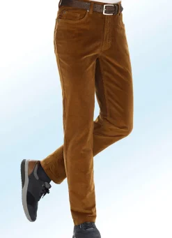 BADER Cordhose in 4 Farben COGNAC