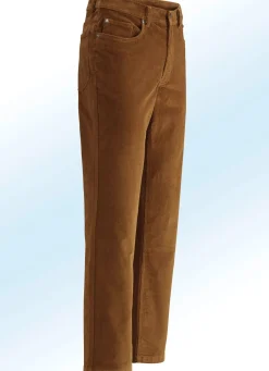 BADER Cordhose in 4 Farben COGNAC