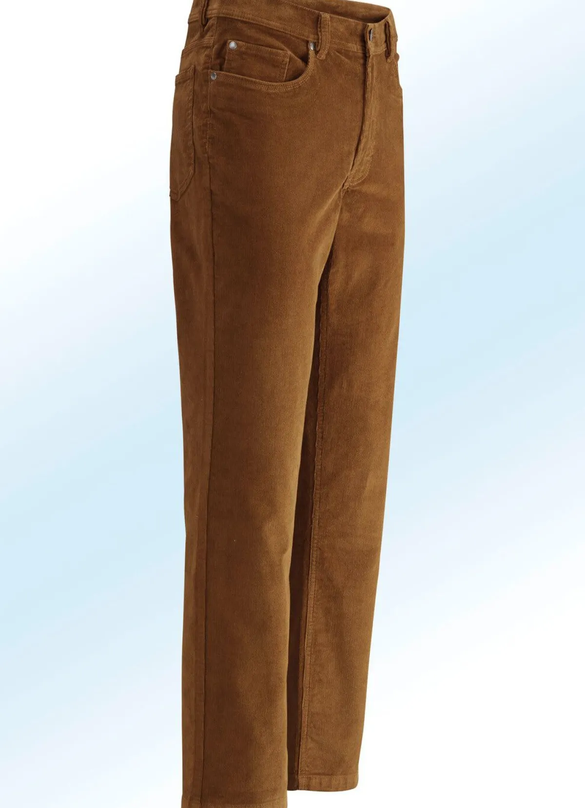 BADER Cordhose in 4 Farben COGNAC
