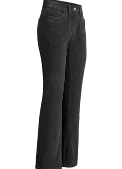Sale BADER Cordhose in trendiger Bootcut-Form SCHWARZ