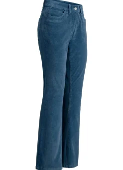 Sale BADER Cordhose in trendiger Bootcut-Form JEANSBLAU
