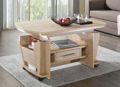 Clearance BADER Couchtisch, auch höhenverstell- und ausziehbar EICHE SONOMA