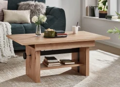 BADER Couchtisch mit Lift-Mechanik EICHE ARTISAN