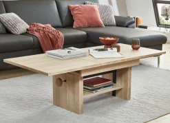 Discount BADER Couchtisch mit Lift-Mechanik EICHE SONOMA