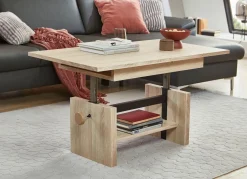 Discount BADER Couchtisch mit Lift-Mechanik EICHE SONOMA