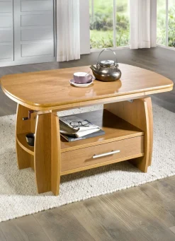BADER Couchtisch mit Schublade EICHE