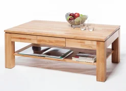 Sale BADER Couchtisch mit Schublade KERNBUCHE