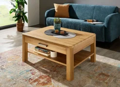 Outlet BADER Couchtisch mit Schublade mit Softclose EICHE HELL
