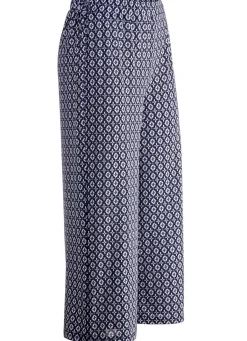Clearance BADER Culotte in bequemer Schlupfform MARINE-WEISS-BLAU