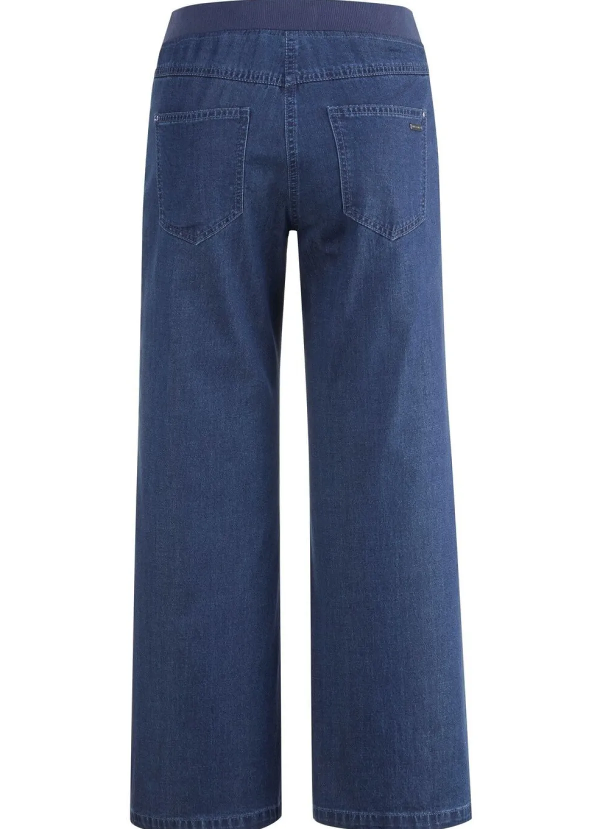 Best BADER Culotte in 5-Pocket-Form JEANSBLAU