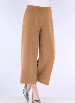 KLAUS MODELLE MADE IN GERMANY Culotte in Schlupfform CAMEL-GOLDFARBEN