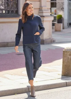 B/ANCA Culotte mit elastischem Formbund JEANSBLAU
